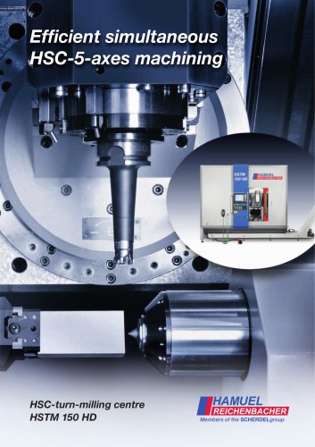 Efficient simultaneous HSC-5-axes machining