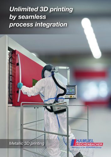 Unlimited 3D printing by seamless process integration