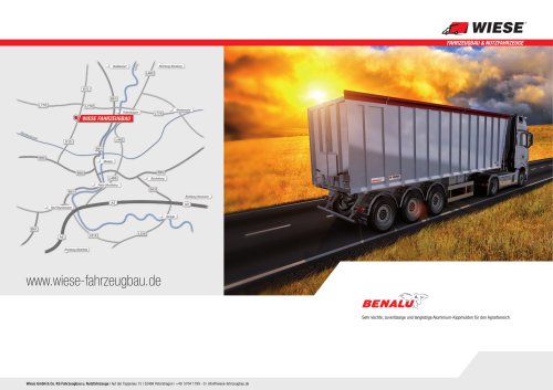 Sehr leichte, zuverlässige und langlebige Aluminium-Kippmulden für den Agrarbereich.