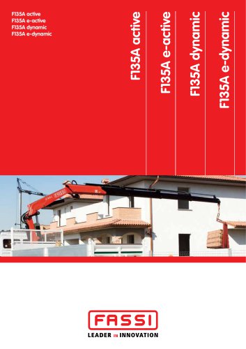 F135A e-active Fassi loader crane