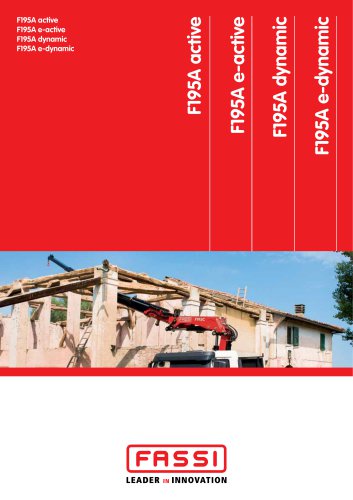 F195A e-dynamic Fassi loader crane