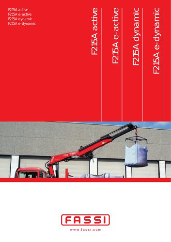 F215A dynamic Fassi loader crane