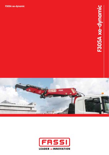 F305A xe-dynamic Fassi loader crane