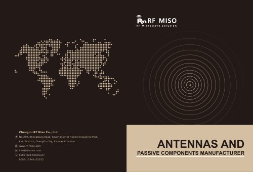 ANTENNAS AND PASSIVE COMPONENTS MANUFACTURER