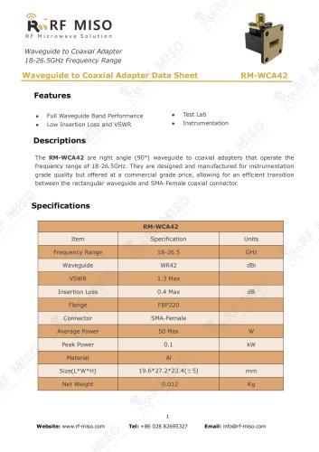 RM-WCA42