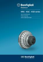 KRG-KGC-KSD series Fluid couplings