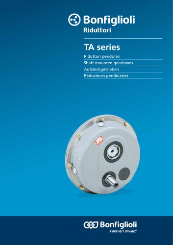 TA series - Shaft mounted gearboxes