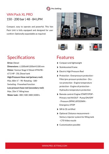 VAN Pack XL PRO