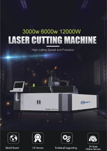 3015 Fiber Laser Cutting Machine 6000W-3015