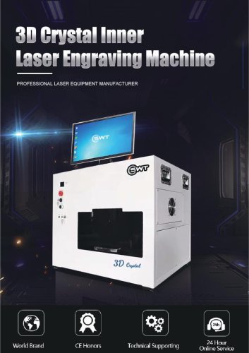 3D crystal laser engraving machine CRS4030