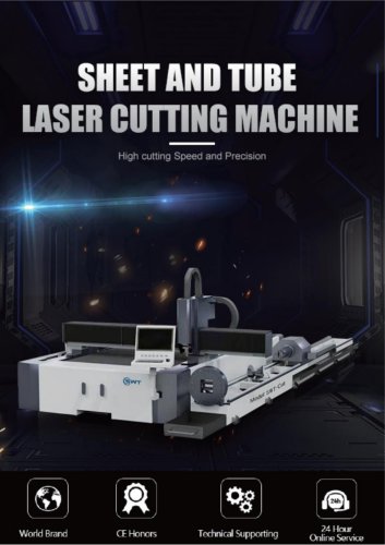 Sheet and tube laser cutting machines 3000W-ST