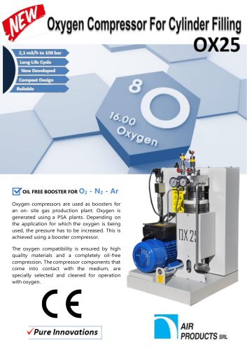 Oxygen compressors