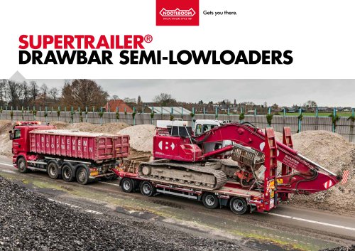 SUPERTRAILER® DRAWBAR SEMI-LOWLOADERS