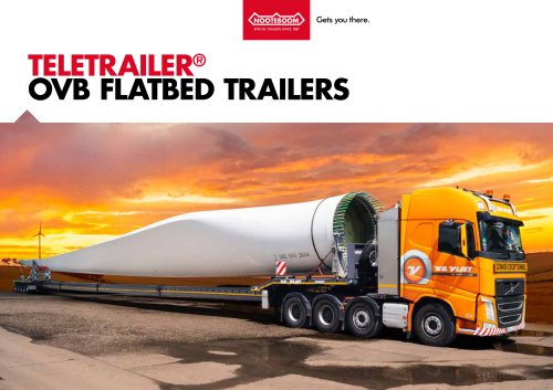 TELETRAILER® OVB FLATBED TRAILERS