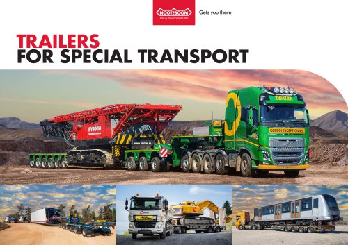 TRAILERS FOR SPECIAL TRANSPORT