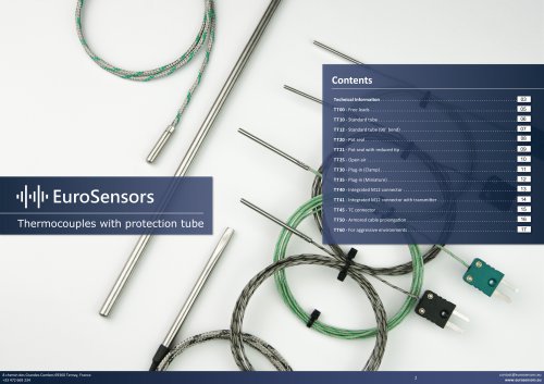 06 - Thermocouples with protection tube