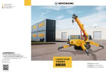 HW500 Spider Crane