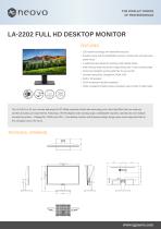 LA-2202 FULL HD DESKTOP MONITOR