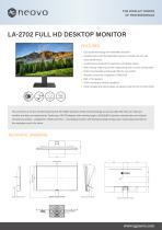 LA-2702 FULL HD DESKTOP MONITOR