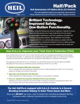 Heil H.A.L.O. Half/Pack Front Loader Brochure