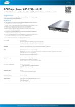 GPU SuperServer ARS-221GL-NHIR