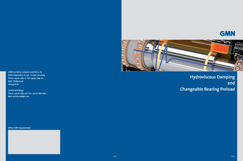 Hydroviscous Damping and Changeable Bearing Preload