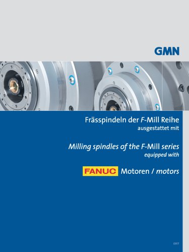 Milling spindles of the F-Mill series