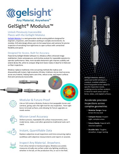 GelSight® Modulus™