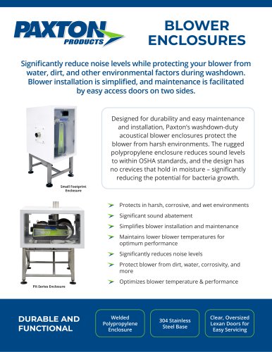 BLOWER ENCLOSURES