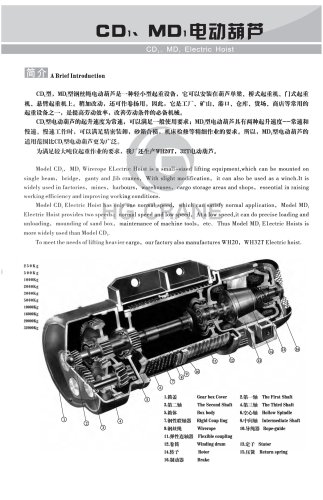 Huagong-Overhead Crane-CDMD Hoist