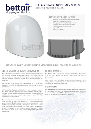 BETTAIR STATIC NODE MK2 SERIES