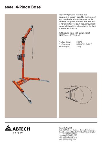 30070 4-Piece Base