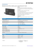 GS2020IM-3S3P-Standard smart li-ion battery pack