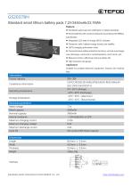 GS2037BH-2S1P-Standard smart li-ion battery pack