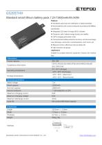 GS2057HH-2S4P-Standard smart li-ion battery pack