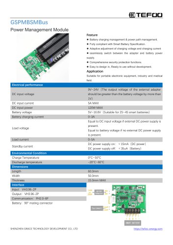 Smart power management board-GSPMBSMBus