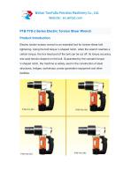 P1B-TYD-30J Electric Torsion Shear Wrench