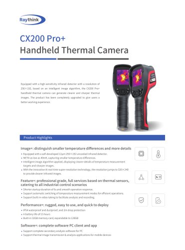 CX200 Pro+Handheld Thermal Camera