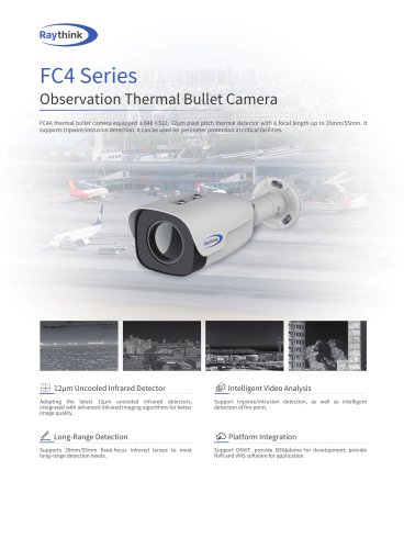 FC4 Series Observation Thermal Bullet Camera