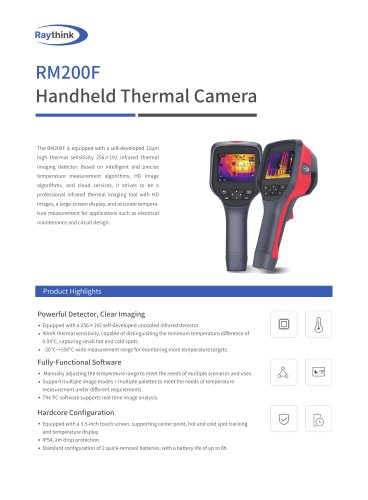 RM200F Handheld Thermal Camera