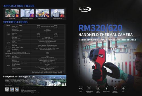 RM320/620 Handheld Thermal Camera