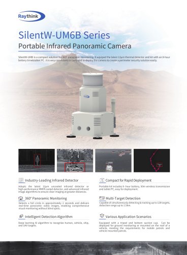 SilentW-UM6B Series Portable Infrared Panoramic  Camera