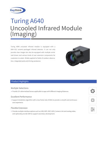 Turing A640 Uncooled Infrared Module(Imaging)