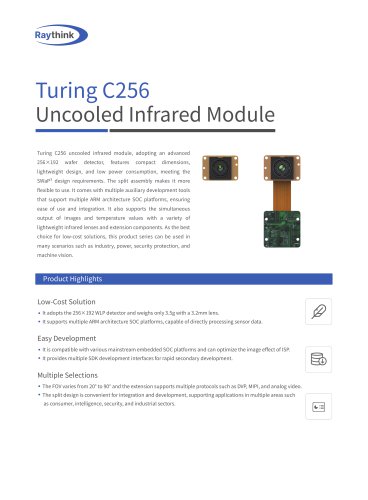 Turing C256 Uncooled Infrared Module