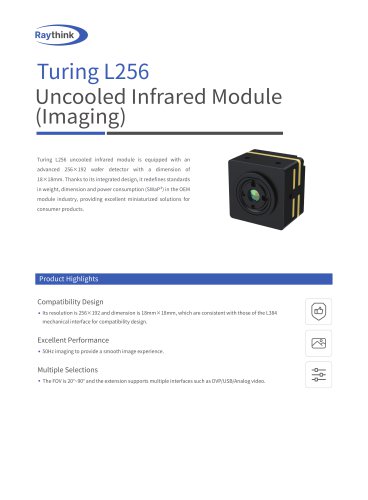 Turning L256 Uncooled Infrared Module(Imaging)