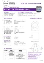 Maiya gas analyzer MST N4-C3H8