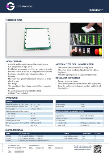 Capacitive button