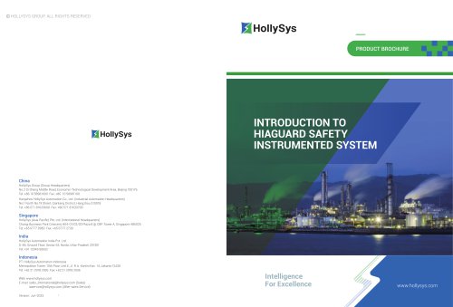 HIAGUARD SAFETY INSTRUMENTED SYSTEM