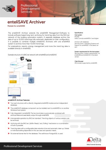 enteliSAVE Archiver