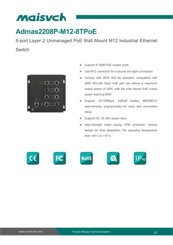 Admas2208P-M12-8TPoE